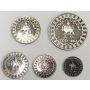 1971 Empire of Iran Gold & Silver 9-coin proof set 