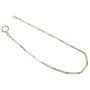 Watch chain 14K yellow gold 23.25 inches long 