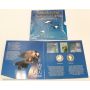 1995 Canada 4 Silver 50 Cent coins on the Wing RCM set