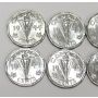 10x 1944 Canada 5 Cents Victory nickels all Choice UNC MS63 or better