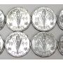 10x 1944 Canada 5 Cents Victory nickels all Choice UNC MS63 or better