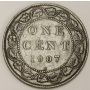 1907-H Edward VII Large One Cent Canadian Coin VF