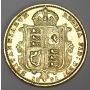 1891 Great Britain Gold half Sovereign coin 