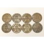 8x Canada key date cents 1922 1923 1924 1925 1926 1927 1930 1931 