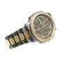 Seiko Quartz Chronograph 7A38-725A Gold and Black Vintage Watch