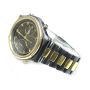 Seiko Quartz Chronograph 7A38-725A Gold and Black Vintage Watch