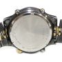 Seiko Quartz Chronograph 7A38-725A Gold and Black Vintage Watch