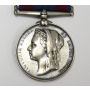 1885 North West Canada Medal to CORPL W A CURRY HALIFAX PROV BATT.