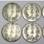 1791 Netherlands Holland 2 Stuivers silver 10-coins