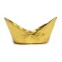 Cast 37.5 grams .9999 One Gold Tael China Hong Kong Sycee Boat ingot bar
