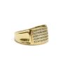 10 Karat Yellow Gold Men's 0.33 Carat Diamond Ring 