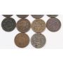 1818 to 1854 USA Large Cents 14-coins 