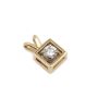 10 Karat Yellow Gold 0.30 Carat Diamond Pendant 
