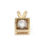 10 Karat Yellow Gold 0.30 Carat Diamond Pendant 