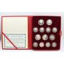1980 Moscow Olympics full 28-coin Choice Proof set COAs 20+ ozs pure silver