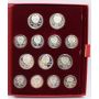 1980 Moscow Olympics full 28-coin Choice Proof set COAs 20+ ozs pure silver