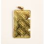 Credit Suisse Zurich 2.5 Grams Fine Gold Bar 999.9 With 14k Bezel 