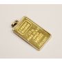 Credit Suisse Zurich 2.5 Grams Fine Gold Bar 999.9 With 14k Bezel 