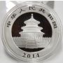 2x 2014 1 oz Chinese Silver Panda 10 Yuan .999 Silver and 24k Gold Gilded Coins
