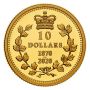 2020 Dominion of Canada Proof $10 Gold Coin 1/4oz .9999 Fine 