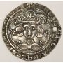c1430 England Henry VI silver Groat Fourpence a/AU details small hole