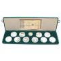 1988 Calgary Olympic Silver & Gold Proof set 11-coins 