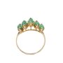 14 Karat Yellow Gold Ladies 1.00 Carat Emerald Ring ​