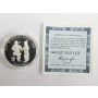 1988 Olympics Seoul Korea 5,000 Won silver coin SHUTTLECOCK