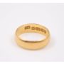 22K Gold Ring Hallmarked Samuel Hope, Birmingham 1903  