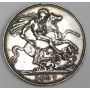 1897 LX Great Britain silver Crown  a/EF