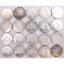 Canada 1965 TYPE-3 silver dollars 20-coins all Choice Uncirculated