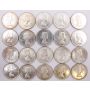 20x Canada 1858-1958 British Columbia Totem Pole silver dollars 