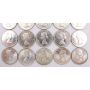 20x Canada 1858-1958 British Columbia Totem Pole silver dollars 
