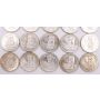Canada British Columbia Silver Dollars 1858-1958 Totem Pole 20-coins CH UNC