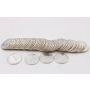 50x 1867-1967 Canada silver 10 Cents Mackeral fish 50-coins Choice Uncirculated