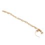 Tiffany & Co 18K Yellow Gold Heart Tag Charm Bracelet