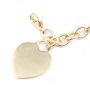Tiffany & Co 18K Yellow Gold Heart Tag Charm Bracelet