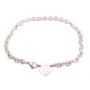 Tiffany & Co. Sterling silver Return to Tiffany Heart Tag Choker Necklace 15''