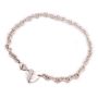 Tiffany & Co. Sterling silver Return to Tiffany Heart Tag Choker Necklace 15''