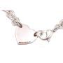 Tiffany & Co. Sterling silver Return to Tiffany Heart Tag Choker Necklace 15''