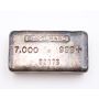 Rare 2nd series Engelhard 7oz poured loaf ingot .999+ Silver Bar 7 Oz Odd Size