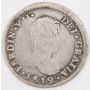 1812 Chile 2 Reales silver coin FJ Santiago KM#79 circulated