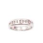 0.50ct Diamond ring 14K white gold 10x 0.05ct Diamonds 5.87 grams 