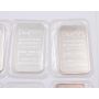 10 x 1 oz Silver Bar JM Johnson Matthey 999+ Fine Ag 