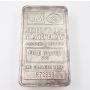 JM 1970's Johnson Matthey 100 oz 999 Pure Silver Struck Bar