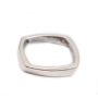 Tiffany & Co. Frank Gehry Torque 925 Sterling Silver Ring 