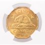 Canada 1942 Tombac 5 cents NGC MS64