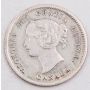 1872 H Canada 5 cents 2/2 nice EF