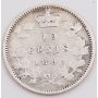 1893 Canada 10 cents Flat top obverse-6  VG