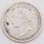 1893 Canada 10 cents Flat top obverse-6  VG